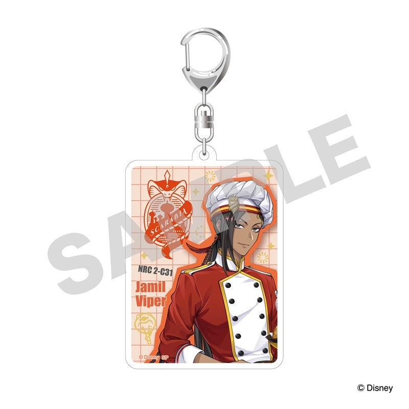 [PREORDER] Twisted Wonderland Master Chef Rectangle Acrylic Keychains