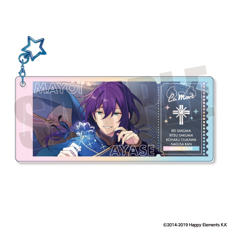 [PREORDER] Ensemble Stars Memorial Aurora Ticket Keychains