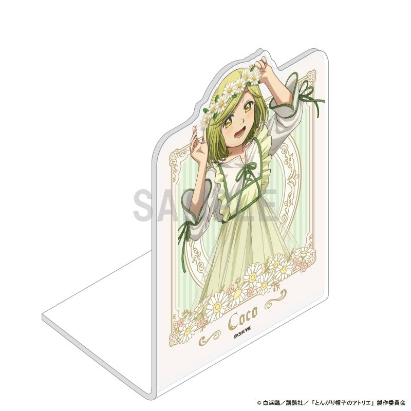 [PREORDER] Witch Hat Atelier Dress-Up & Flower Ver. Acrylic Bookends