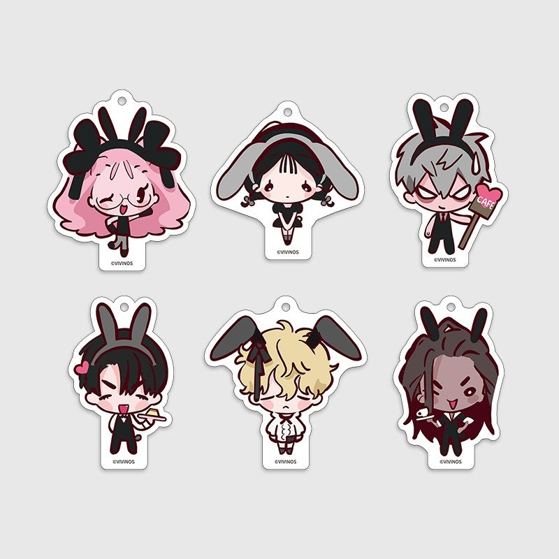 [PREORDER] ALIEN STAGE x Aniplus Cafe Mini Acrylic Keychain Blind Bags