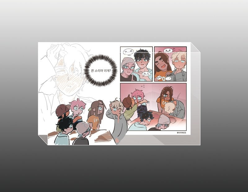 [PREORDER] ALIEN STAGE x Aniplus Cafe Acrylic Blocks