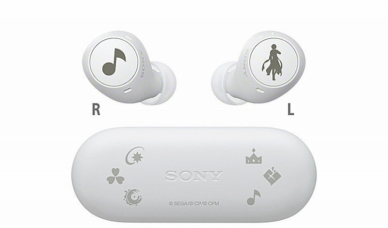 [PREORDER] Project Sekai WF-C510 Sony Earbuds - WHITE/BLACK