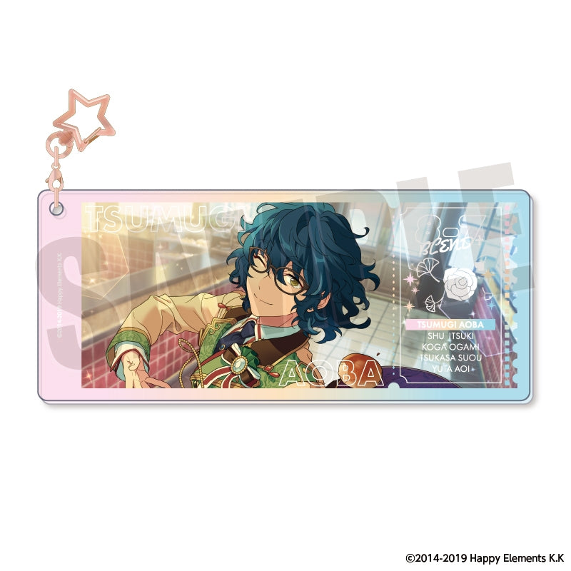 [PREORDER] Ensemble Stars Memorial Aurora Ticket Keychains