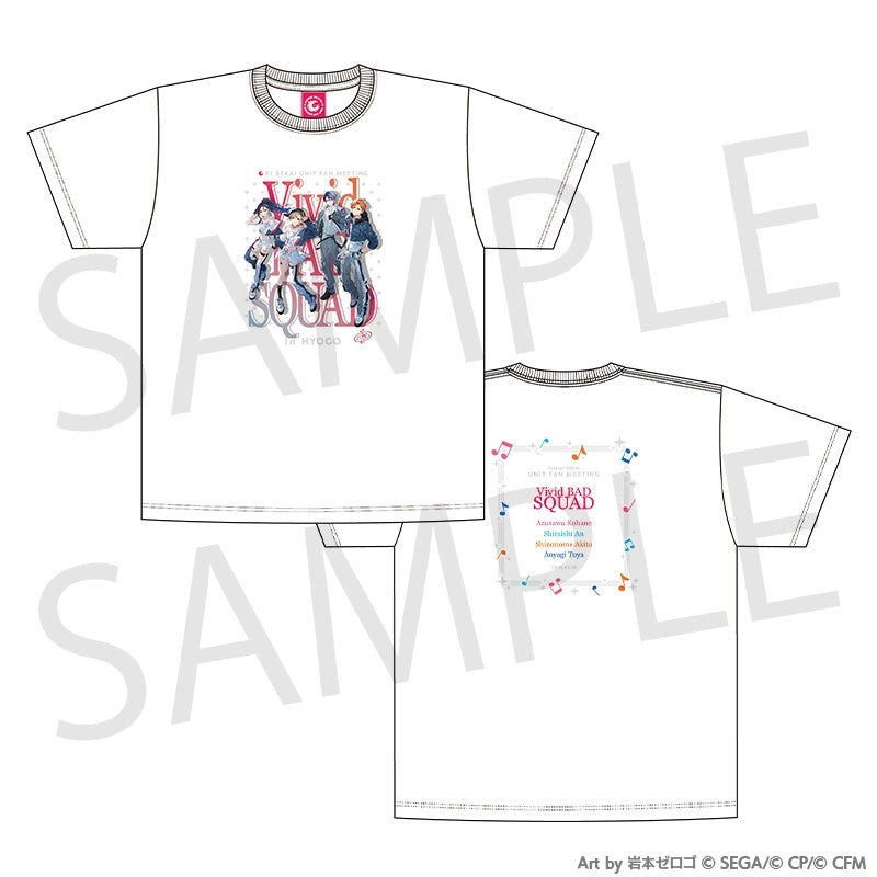[PREORDER] Vivid BAD SQUAD Project Sekai Unit Fan Meeting T-Shirt