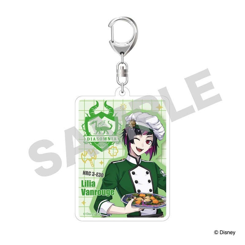 [PREORDER] Twisted Wonderland Master Chef Rectangle Acrylic Keychains