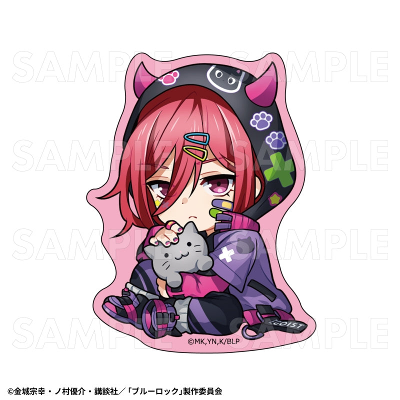 [PREORDER] Blue Lock Debi Deco Hoodie Die-Cut Stickers