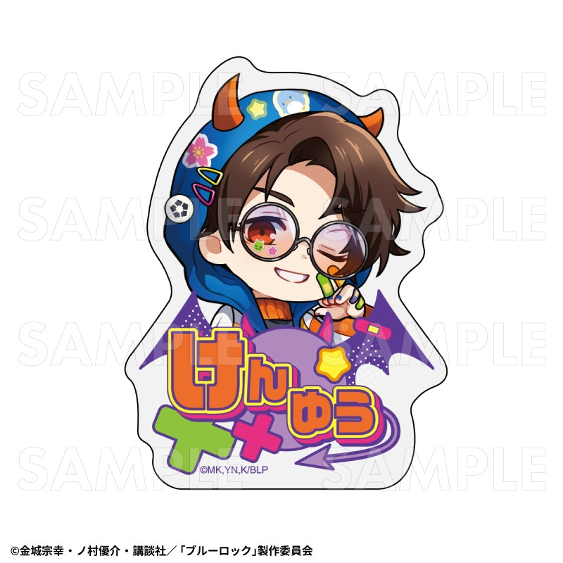 [PREORDER] Blue Lock Debi Deco Hoodie Acrylic Name Badge