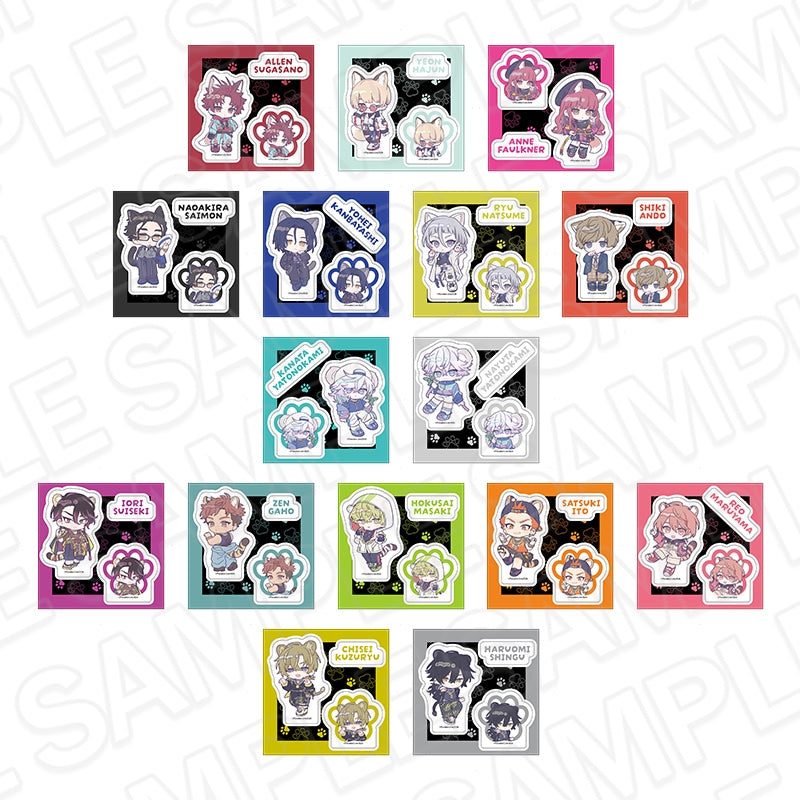 [PREORDER] Paradox Live POP UP SHOP Animal ver. Stickers Set A