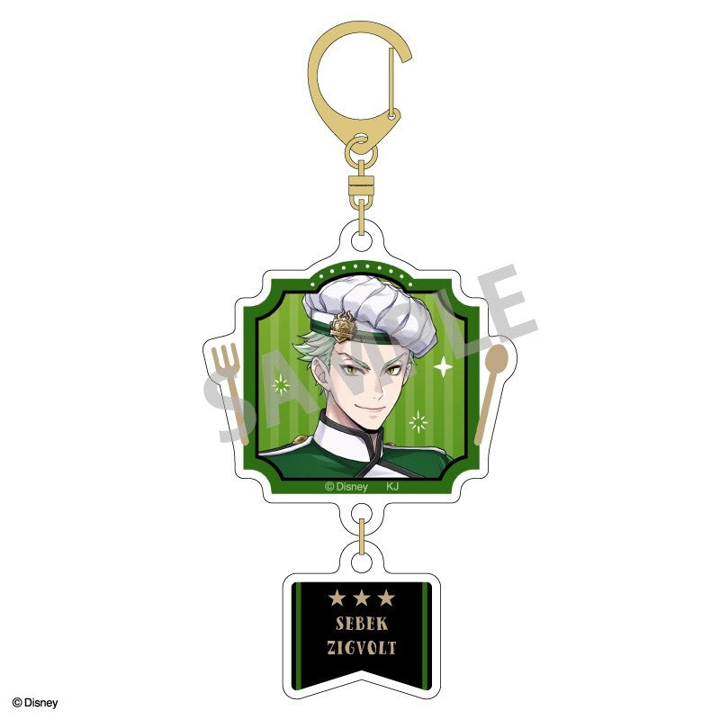 [PREORDER] Twisted Wonderland Master Chef Double Part Acrylic Keychains