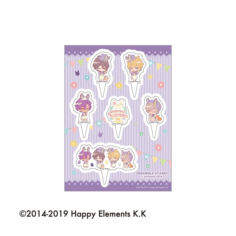 [PREORDER] Ensemble Stars Easter Animate Cafe Food Pick Sheets