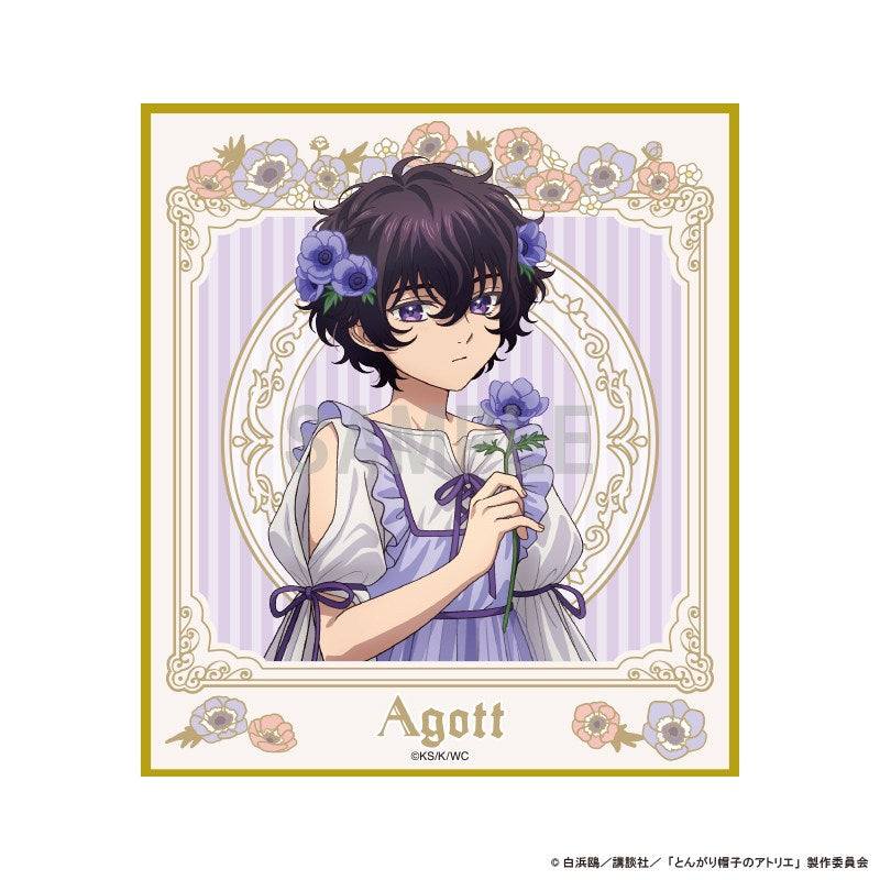 [PREORDER] Witch Hat Atelier Dress-Up & Flower Ver. Mini Shikishis