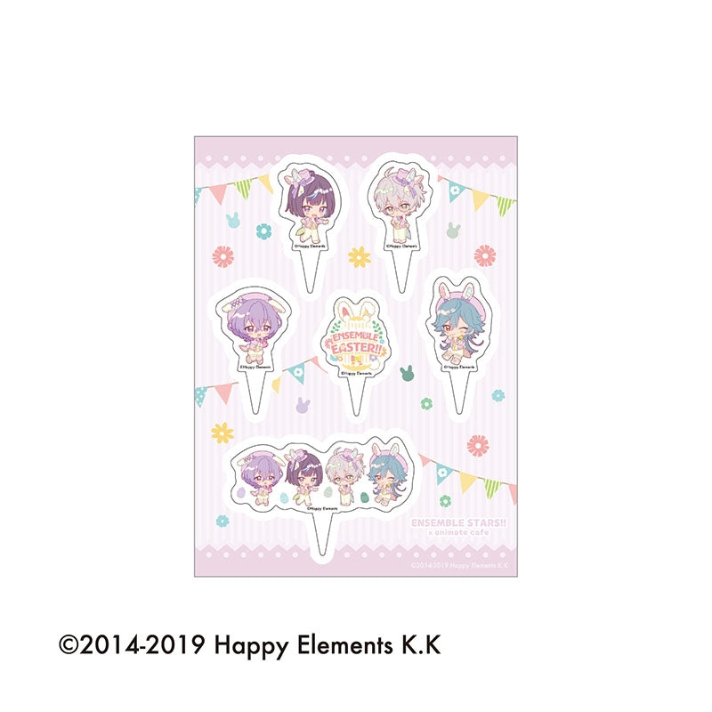 [PREORDER] Ensemble Stars Easter Animate Cafe Food Pick Sheets