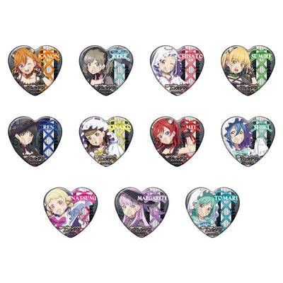 [PREORDER] Liella Love Live Superstar!! Halloween Party ver. Heart-Shaped Can Badges