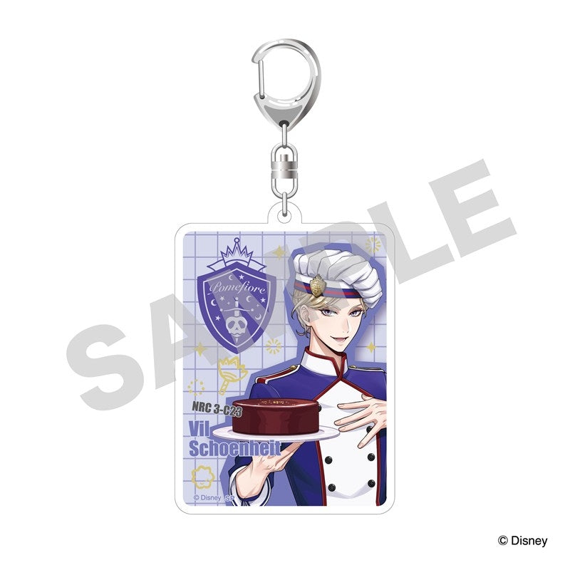 [PREORDER] Twisted Wonderland Master Chef Rectangle Acrylic Keychains