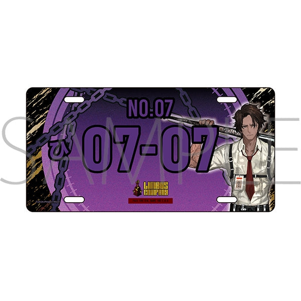 [PREORDER] Limbus Company License Plate Style Plates