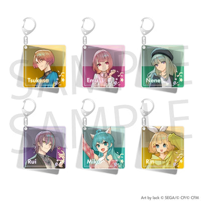 [PREORDER] Project Sekai x ZOZOTOWN Illustration Acrylic Keychains - Wonderland x Showtime