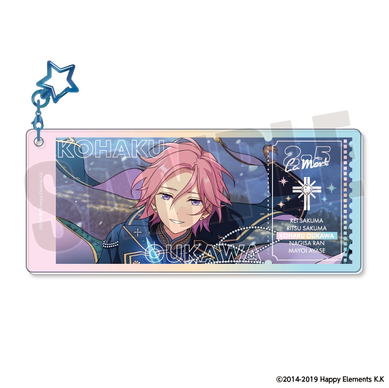 [PREORDER] Ensemble Stars Memorial Aurora Ticket Keychains