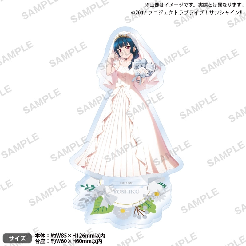 [PREORDER] Aqours Love Live Sunshine Wedding ver. Acrylic Stands