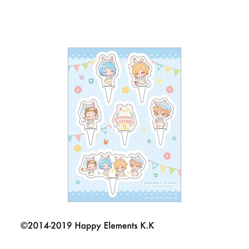 [PREORDER] Ensemble Stars Easter Animate Cafe Food Pick Sheets