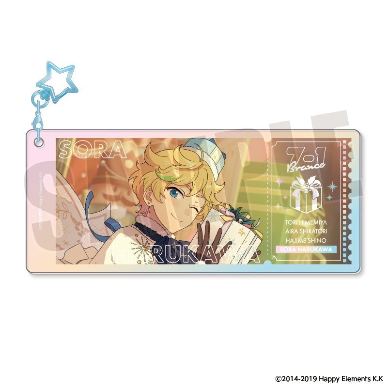 [PREORDER] Ensemble Stars Memorial Aurora Ticket Keychains