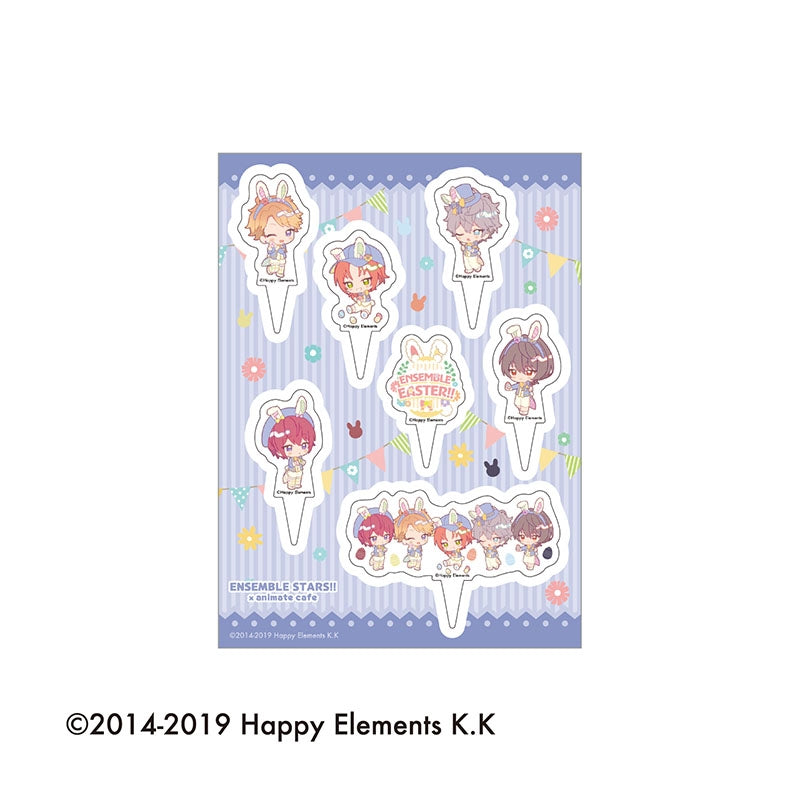 [PREORDER] Ensemble Stars Easter Animate Cafe Food Pick Sheets