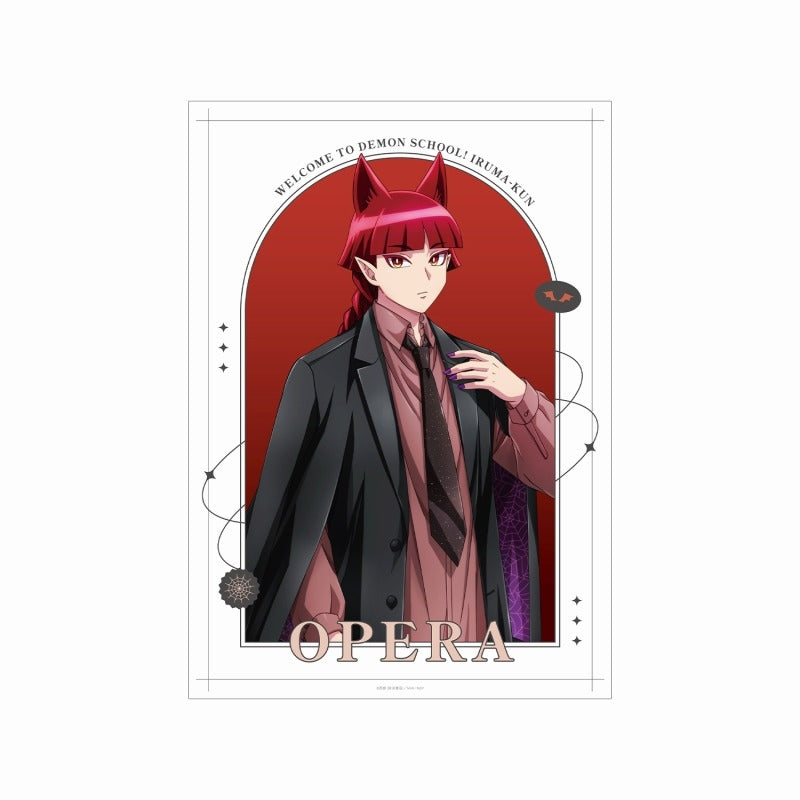 [PREORDER] Welcome to Demon School / Mairimashita Iruma-kun Black Coordinate Ver. Matte Posters
