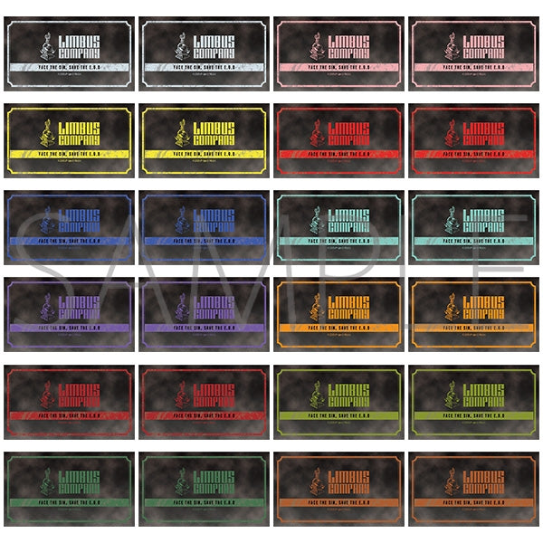 [PREORDER] Limbus Company Ticket-Style Card Blind Bags