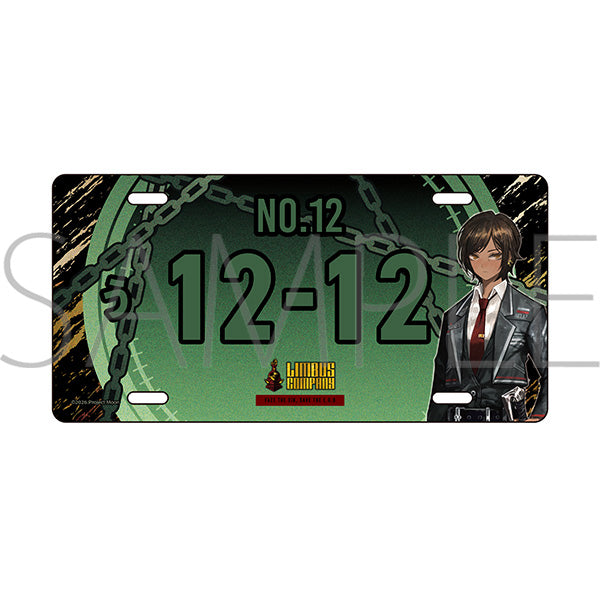 [PREORDER] Limbus Company License Plate Style Plates