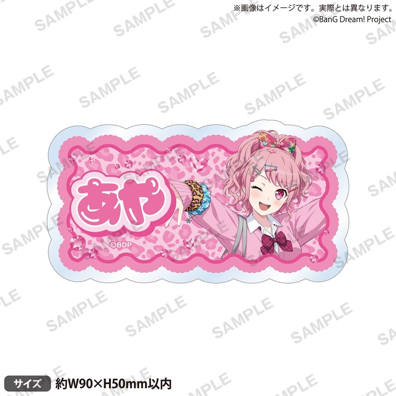 [PREORDER] BanG Dream Heisei Gals Acrylic Name Badges