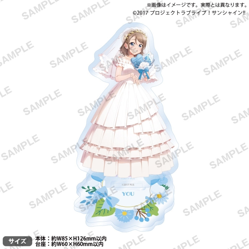 [PREORDER] Aqours Love Live Sunshine Wedding ver. Acrylic Stands