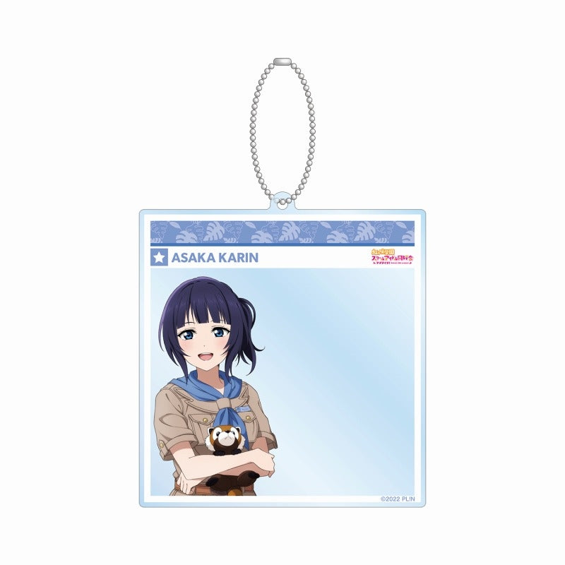 [PREORDER] Love Live Nijigasaki x Tobu Zoo Acrylic Keychains