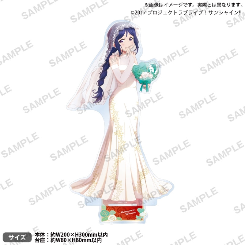 [PREORDER] Aqours Love Live Sunshine Wedding ver. BIG Acrylic Stands