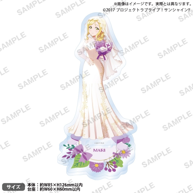 [PREORDER] Aqours Love Live Sunshine Wedding ver. Acrylic Stands