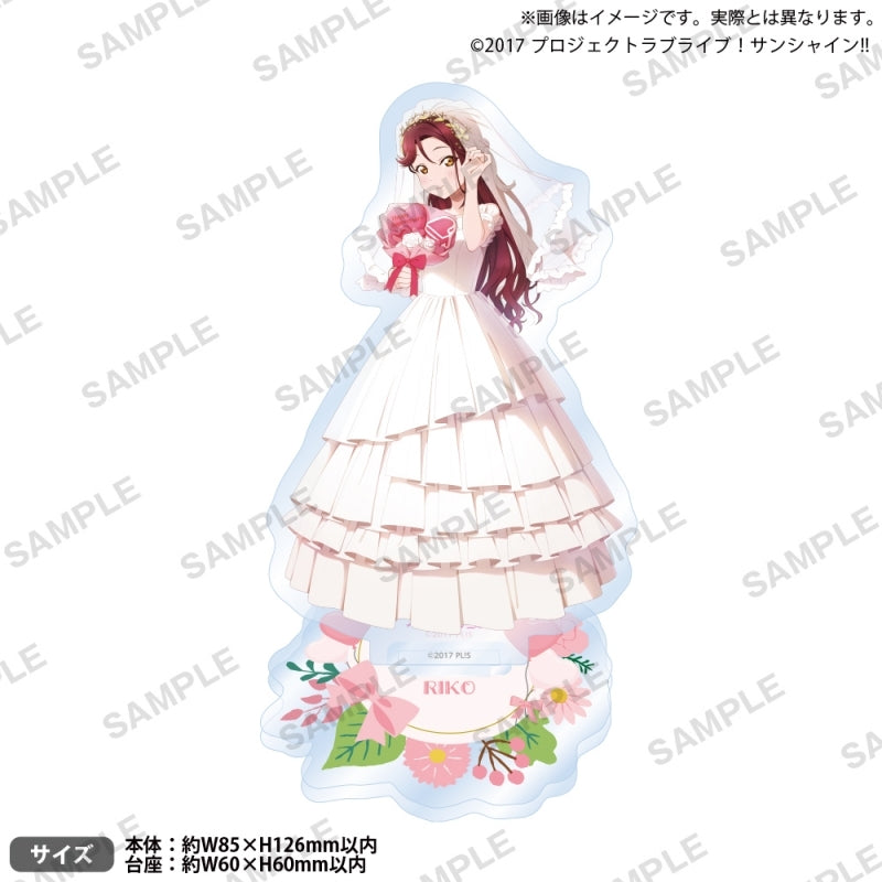 [PREORDER] Aqours Love Live Sunshine Wedding ver. Acrylic Stands