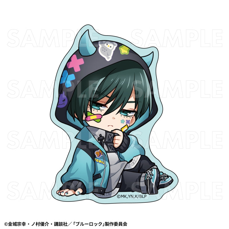 [PREORDER] Blue Lock Debi Deco Hoodie Die-Cut Stickers