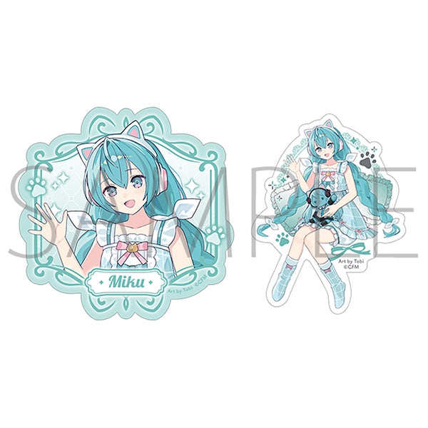 [PREORDER] Vocaloid withCAT 2-Piece Sticker Sets