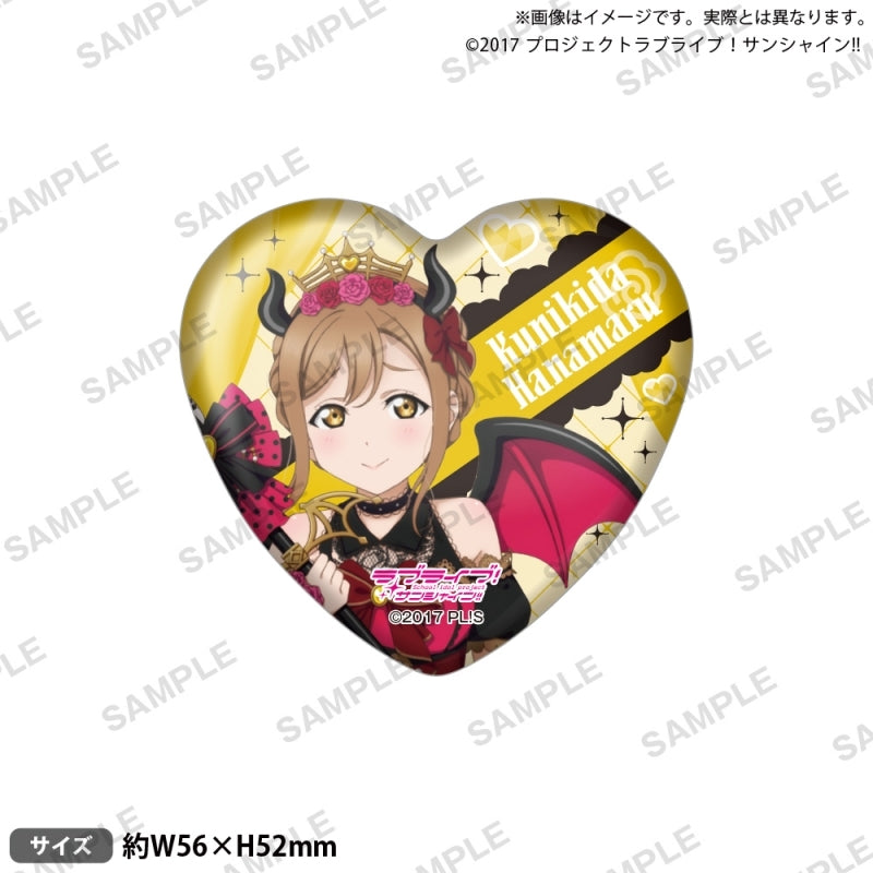 [PREORDER] Aqours Love Live Sunshine Little Devil ver. Heart Can Badges