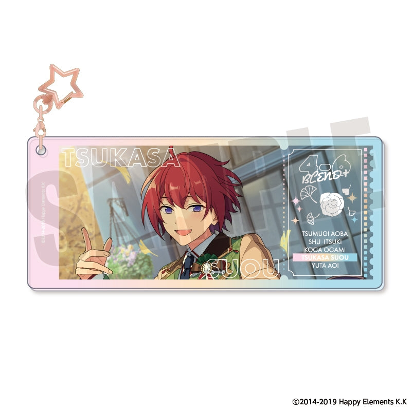 [PREORDER] Ensemble Stars Memorial Aurora Ticket Keychains