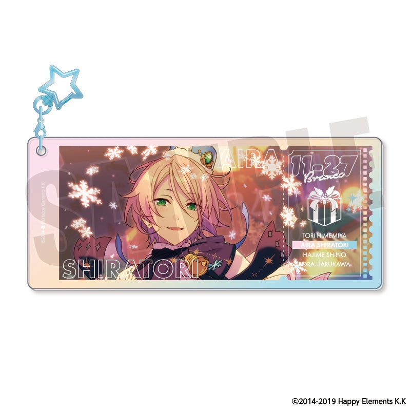 [PREORDER] Ensemble Stars Memorial Aurora Ticket Keychains