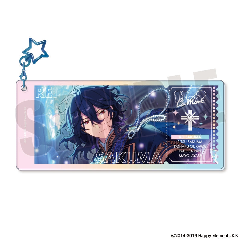 [PREORDER] Ensemble Stars Memorial Aurora Ticket Keychains