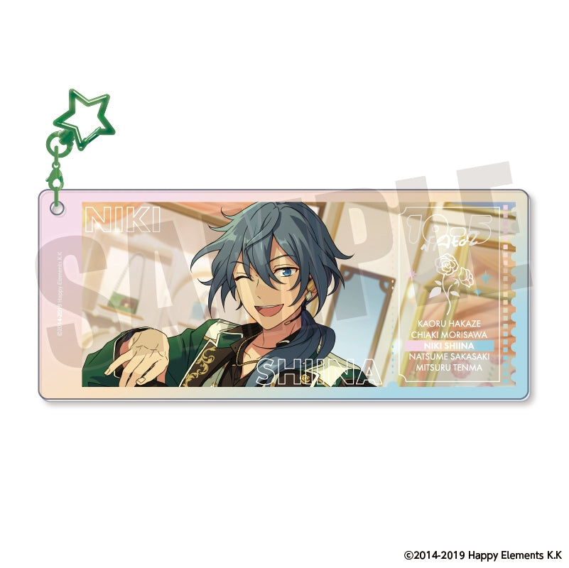 [PREORDER] Ensemble Stars Memorial Aurora Ticket Keychains