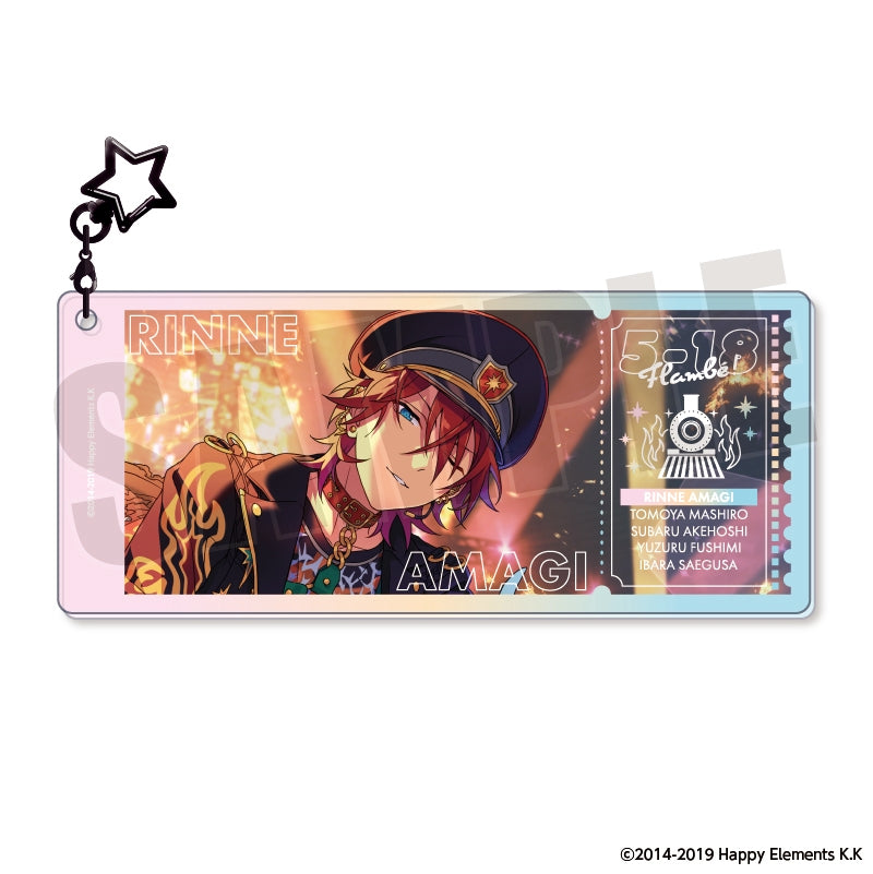 [PREORDER] Ensemble Stars Memorial Aurora Ticket Keychains