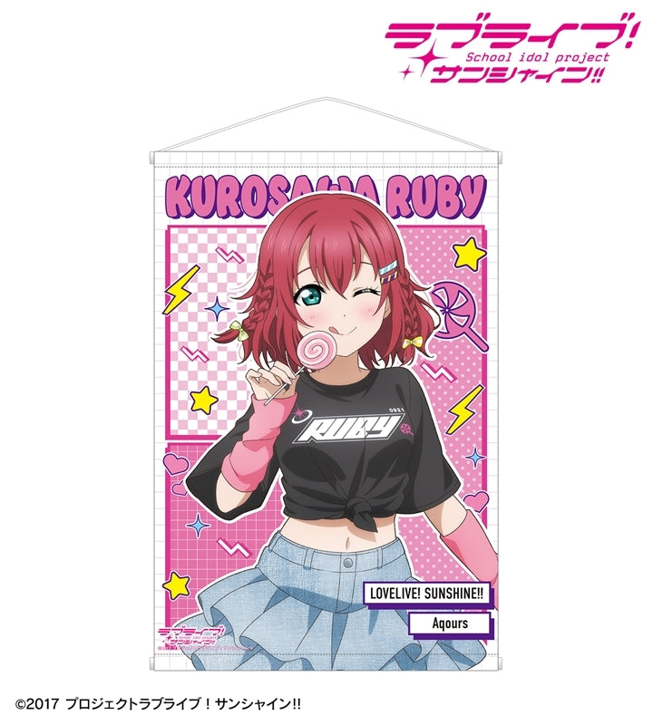 [PREORDER] Aqours Love Live Sunshine arti-mate Y2K Fashion Ver. B2 Tapestry