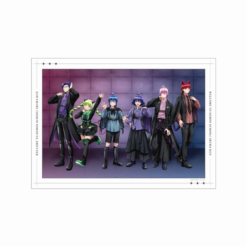 [PREORDER] Welcome to Demon School / Mairimashita Iruma-kun Black Coordinate Ver. Matte Posters