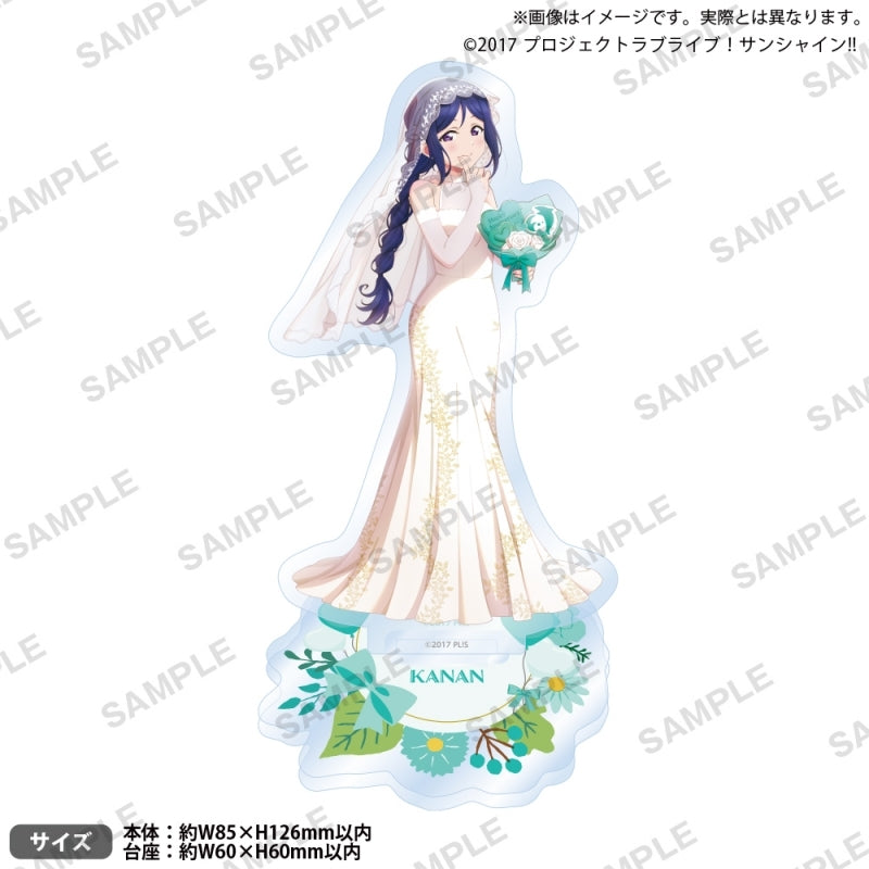 [PREORDER] Aqours Love Live Sunshine Wedding ver. Acrylic Stands