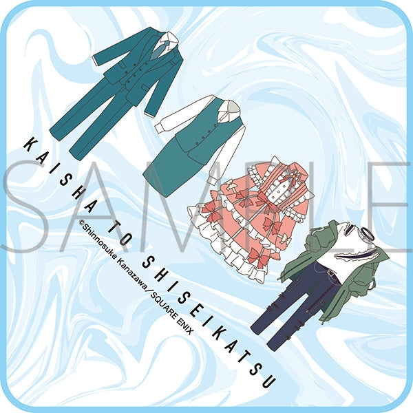 [PREORDER] On and Off: Work-Life Imbalance Party Look ver. Hand Towel