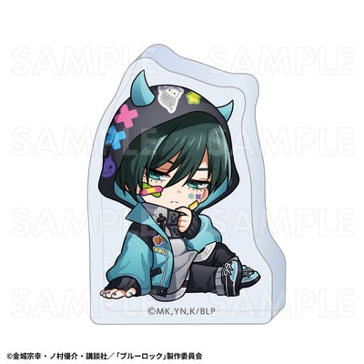 [PREORDER] Blue Lock Debi Deco Hoodie Acrylic Blocks