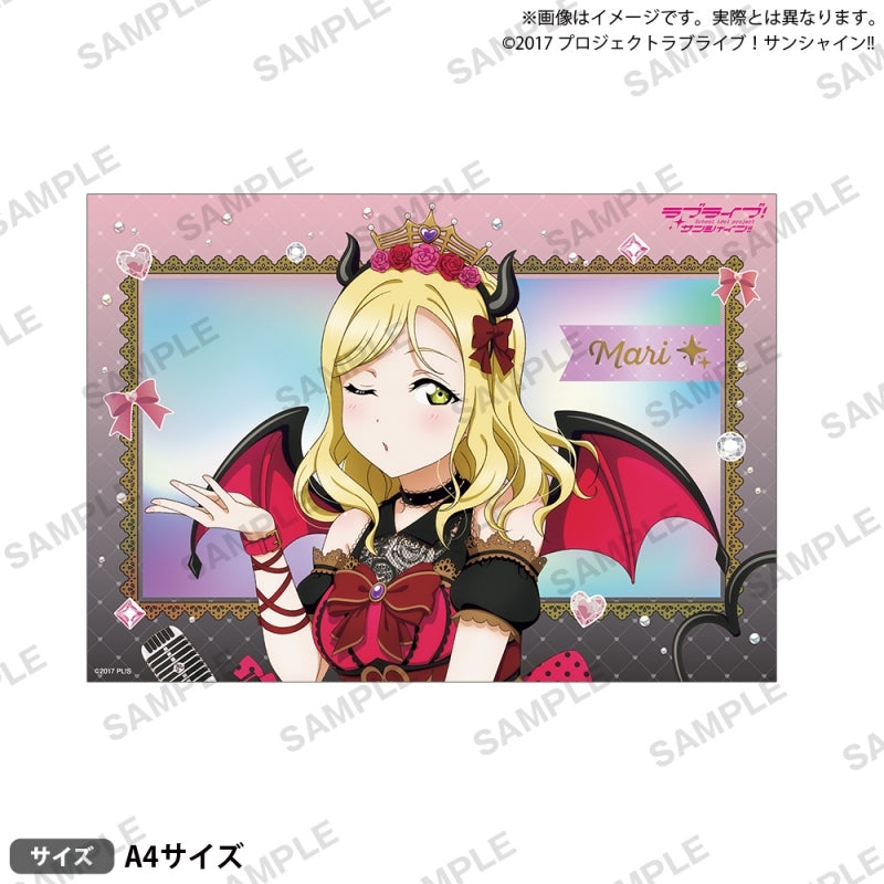 [PREORDER] Aqours Love Live Sunshine Little Devil ver. A4 Hologram Mini Posters