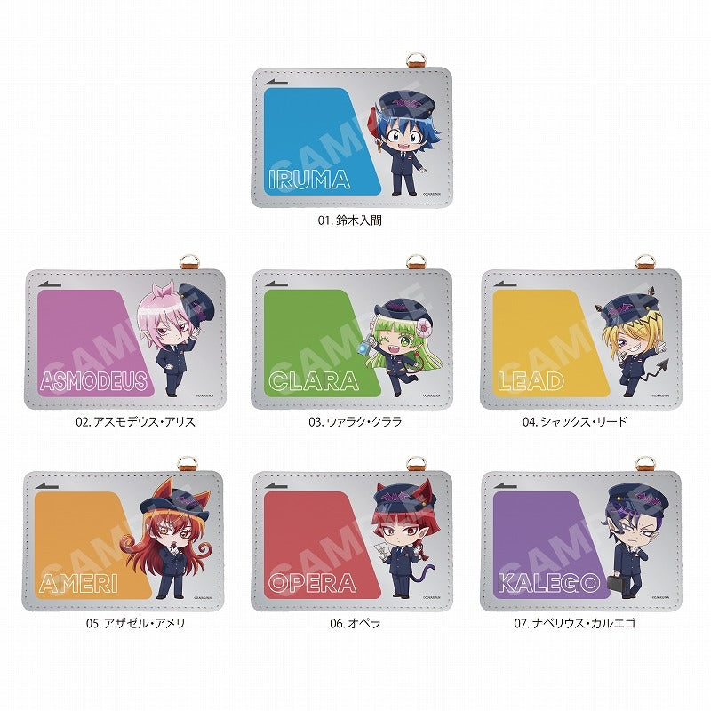 [PREORDER] Welcome to Demon School / Mairimashita Iruma-kun Train Line Leather Pass Case