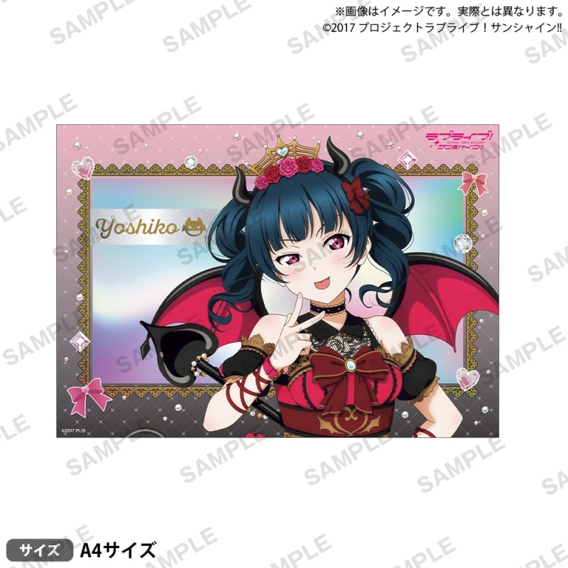 [PREORDER] Aqours Love Live Sunshine Little Devil ver. A4 Hologram Mini Posters